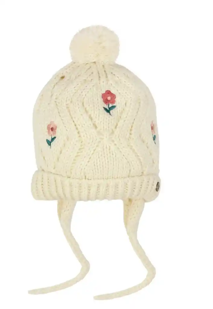 Gorro Bebé Niña Foresta 605 Crudo 6 A 12 Meses