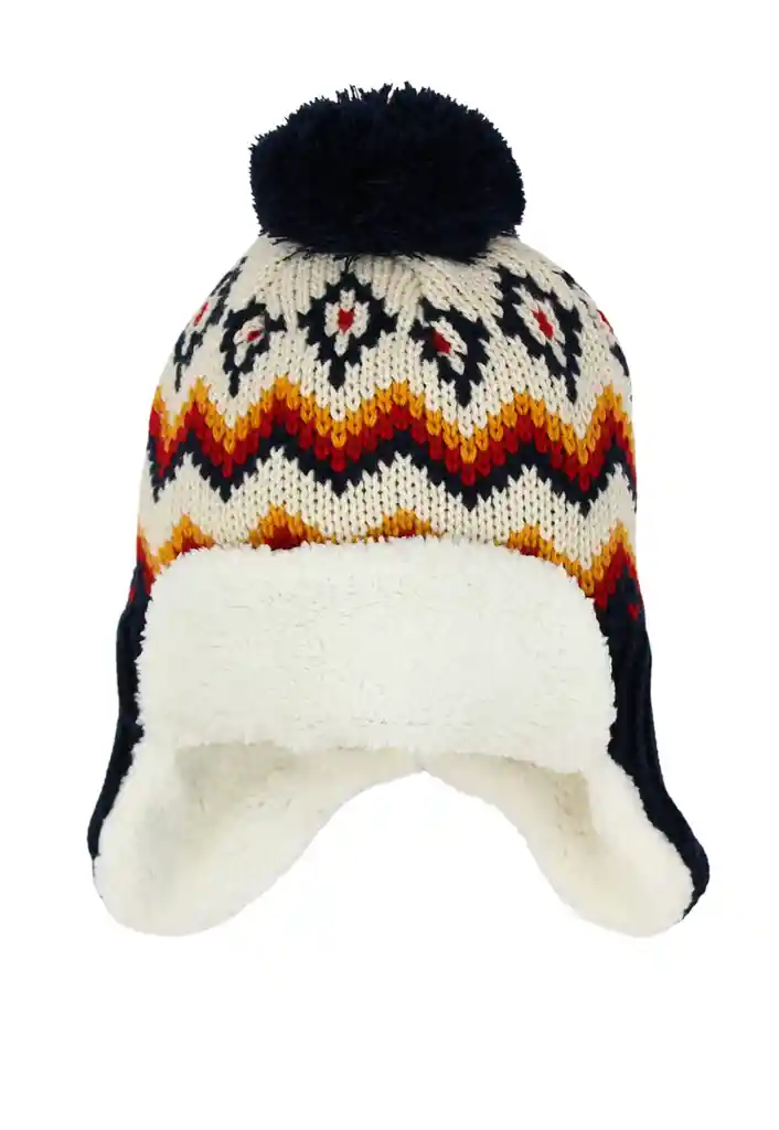 Gorro Kids Niño Piel Foresta 610 Azul 4/6