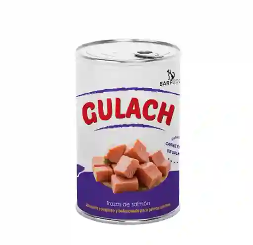 Barfood Gulach Lata Perro Trozos Salmon 400gr