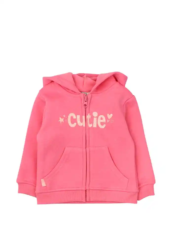 Polerón Bebé Niña Day To Day 715 Coral 3 A 6 Meses