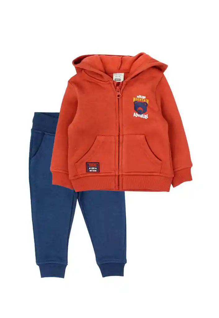 Buzo Bebé Niño Day To Day 708 Verde 3 A 6 Meses