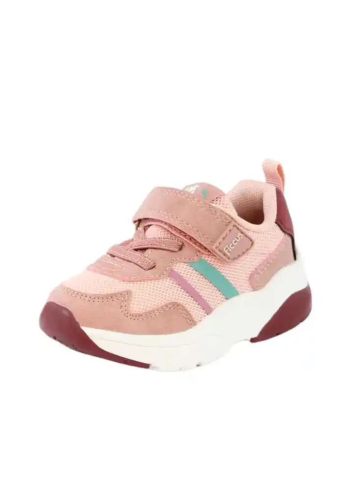 Zapatilla Sport Velcro Elástico Principiante Niña 827 Rosa 23