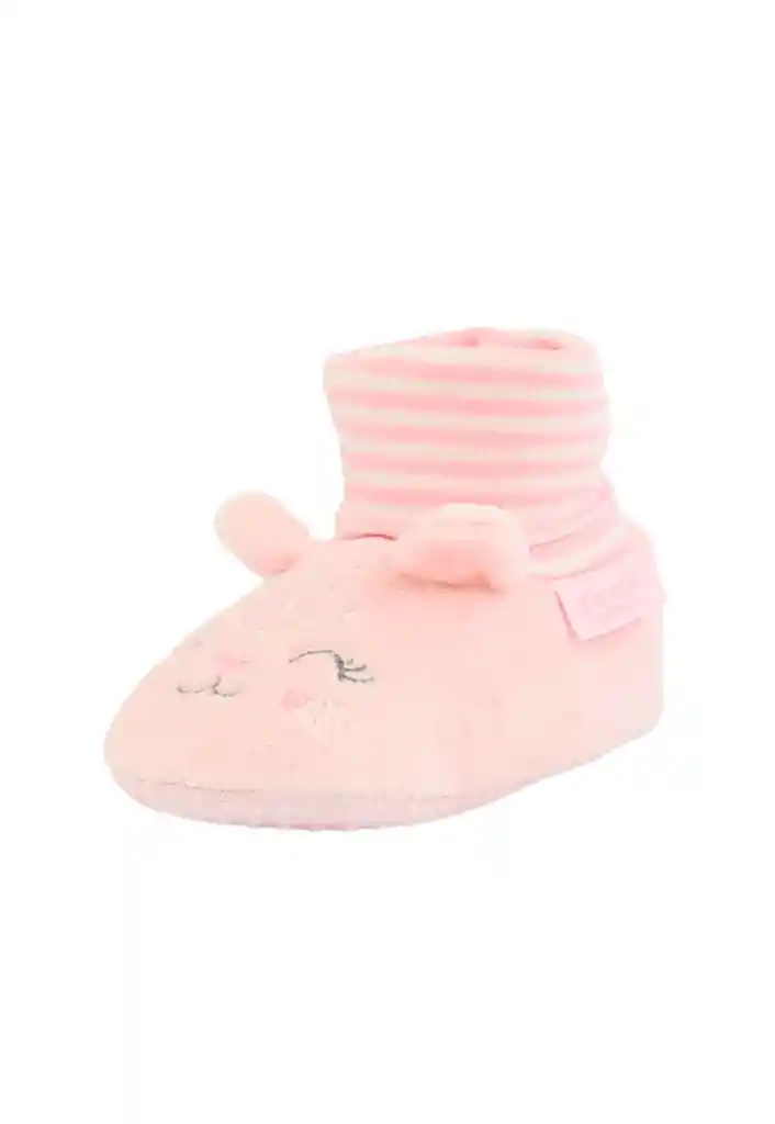 Botín Plush New Born Niña 815 Rosado 17