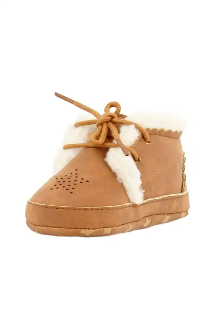 Botín Cordón New Born Niña 805 Toffee 16