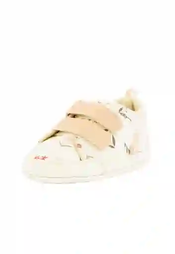 Zapatilla 2 Velcros New Born Niña 801 Beige 15