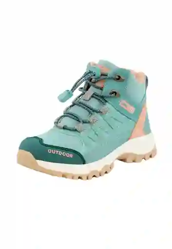 Zapatilla Ficcustex Block Action Caña Elástico Junior Niña 900 Menta 34