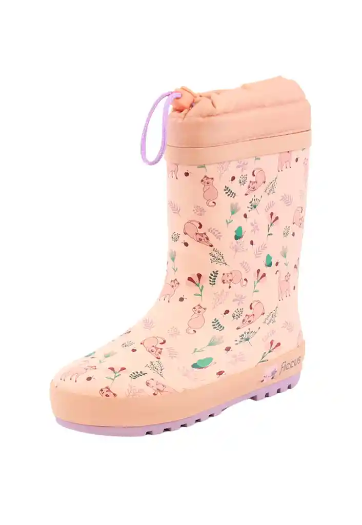 Bota De Agua Junior Niña 903 Rosado 32