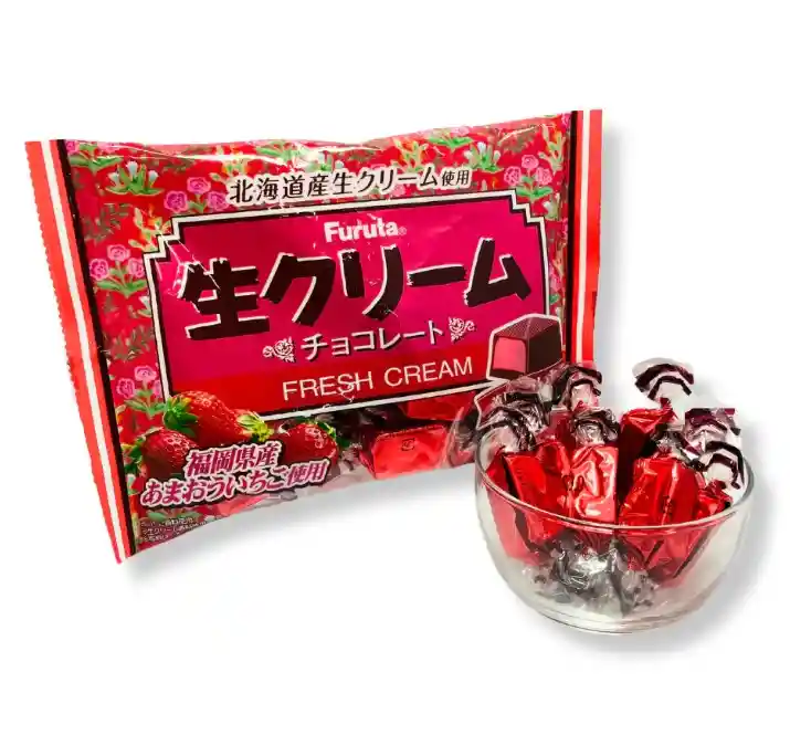 Mini Chocolate Fresa Crema Furuta 164 Gr
