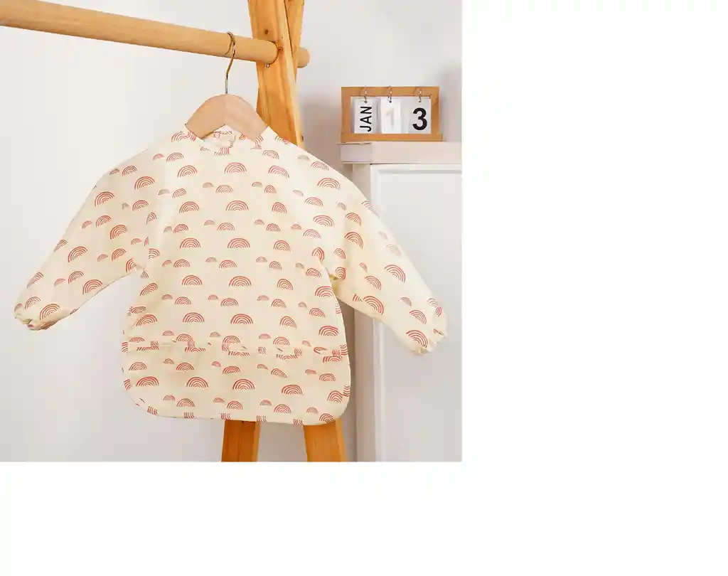 Delantal De Goma Impermeable Arcoiris