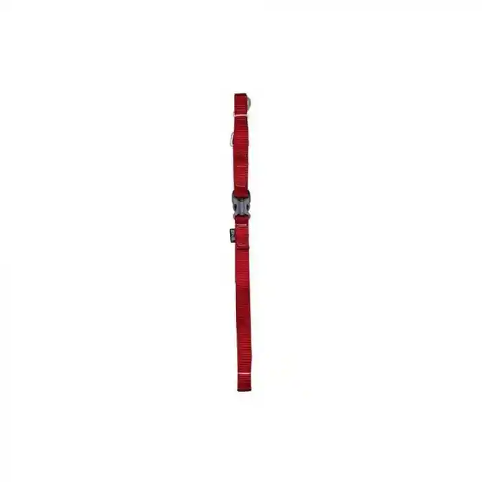 Correa Perro Zeus Trailla Doble Asa Rojo 1.8mts