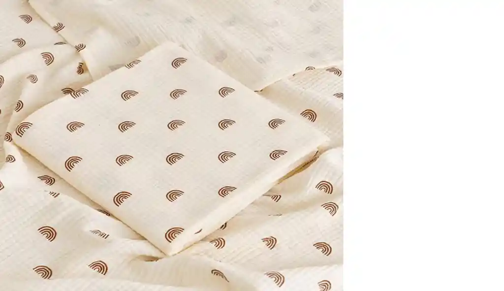 Manta De Muselina Arcoiris