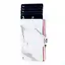 Billetera - Marmol - Slim - Gold, Con Monedero