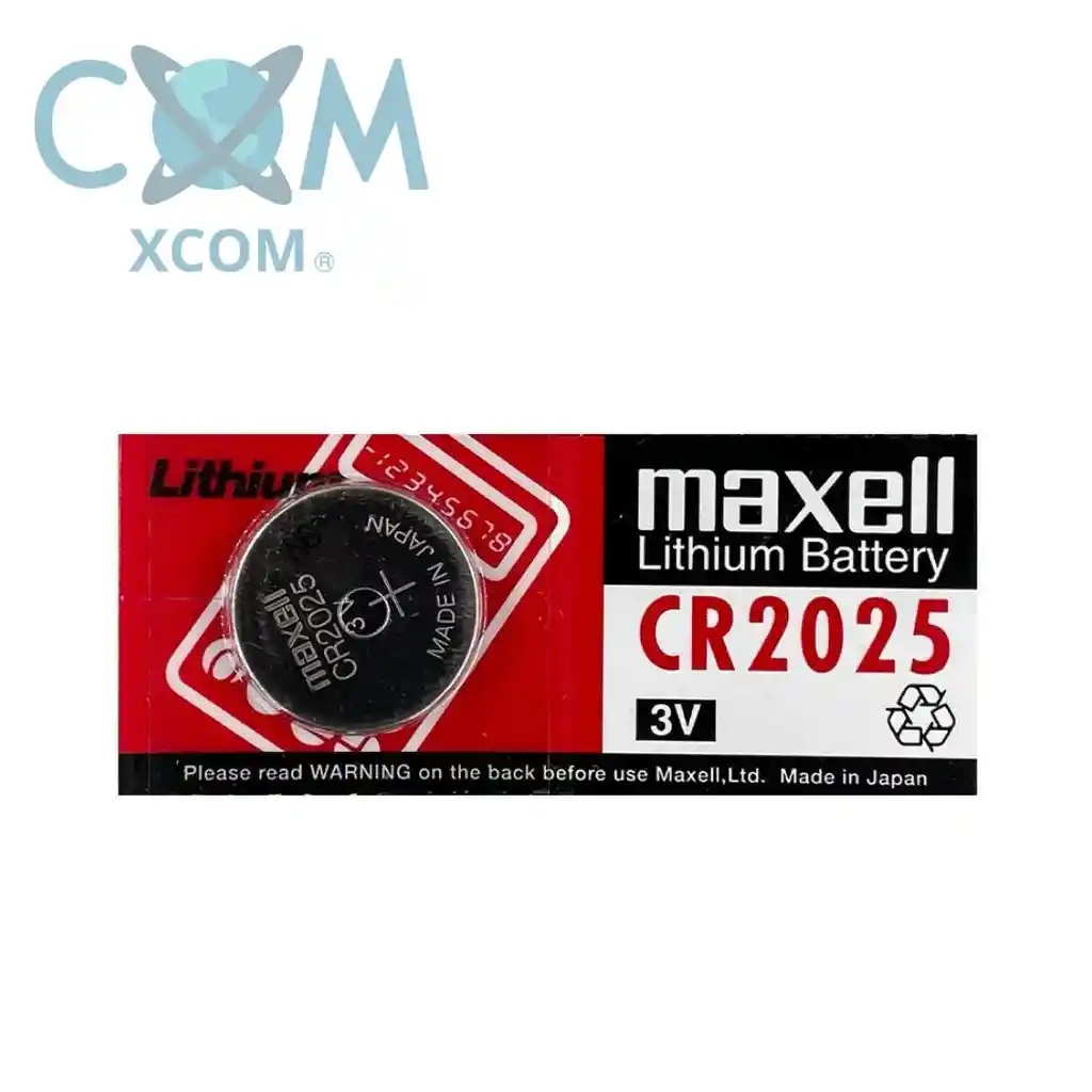 Bateria Litio Pila Cr2025 Maxell 3v