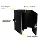 Billetera - Slim Black - Negro, Con Monedero