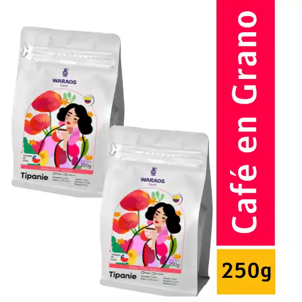 Waraos Café Dúo Tipanie 250 - En Grano