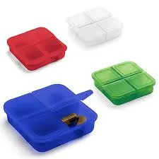 Pastillero Cuatro Divisiones