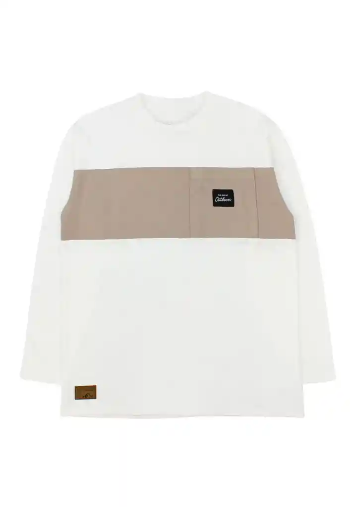 Polera Junior Niño C/ Cortes Foresta 331 Crudo 8 Años