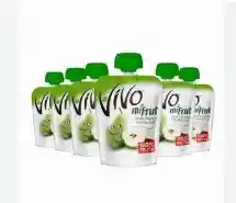 Compota Vivo Mi Frut Doypack Sabor Pera 6un. 90g