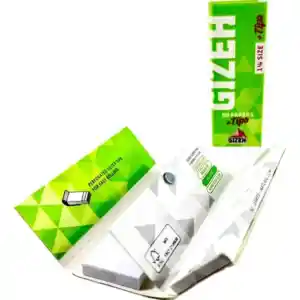 Papelillos Gizeh Verde 1 1/4 + Tips