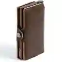 Billetera - Slim - Café Oscuro, Sin Monedero