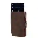 Billetera - Slim - Café Oscuro, Sin Monedero