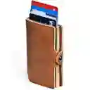 Billetera - Slim - Brown Gold, Sin Monedero