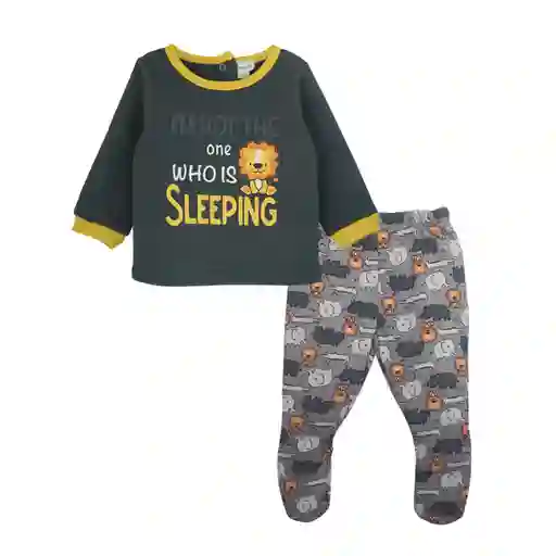 Pijama De Franela León