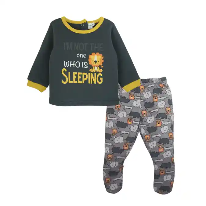 Pijama De Franela León