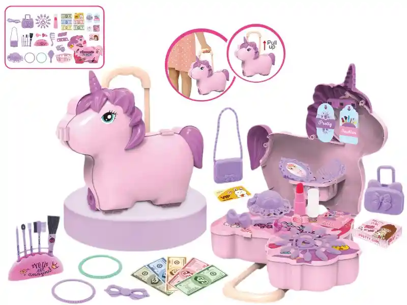Maleta Unicornio Un Dia De Spa-shopping