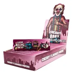 Papel Flavour 1 1/4 Cherry Baby – Lion Rolling Circus