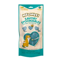 Meowee Spoon - Snack Humedo Para Gatos (atun, Pollo Y Pato) 56g.