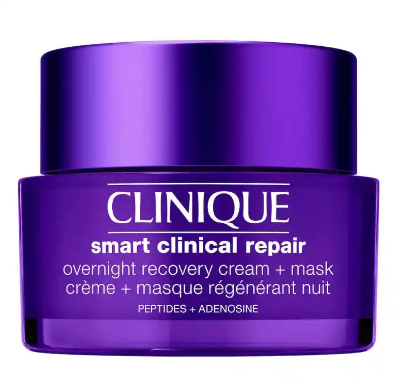 Crema Antiedad Nocturna Clinique Recovery Cream + Mask Smart Clinical Repair 50 Ml