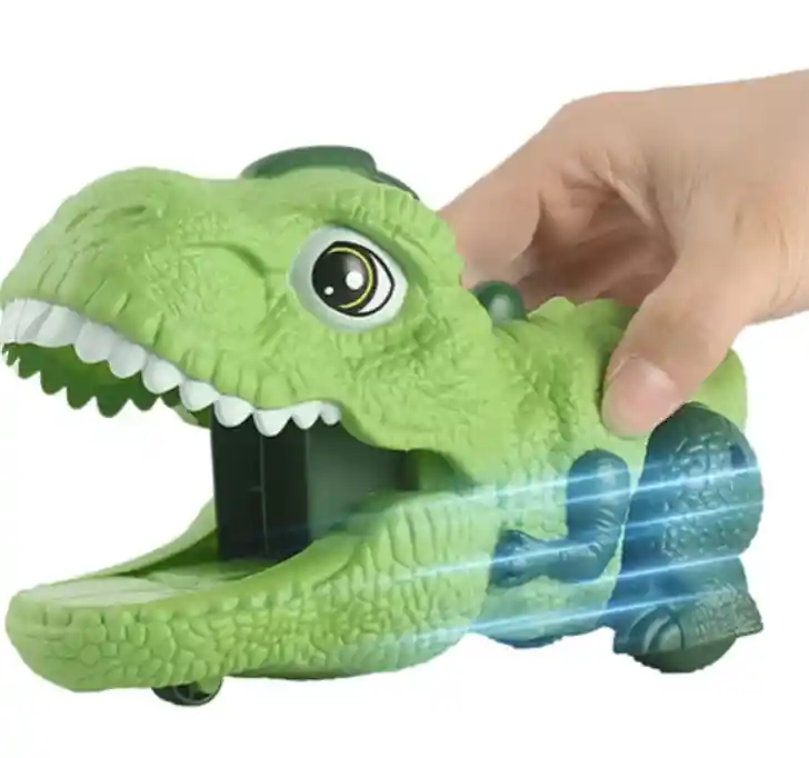 Juguete Camion Tiranosaurio Rex Transporte De Dinosaurios