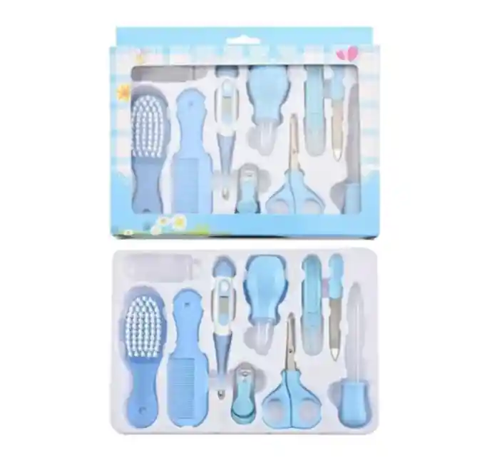 Kit De Cuidados Y Aseo Personal Para Bebes 10 Pzas
