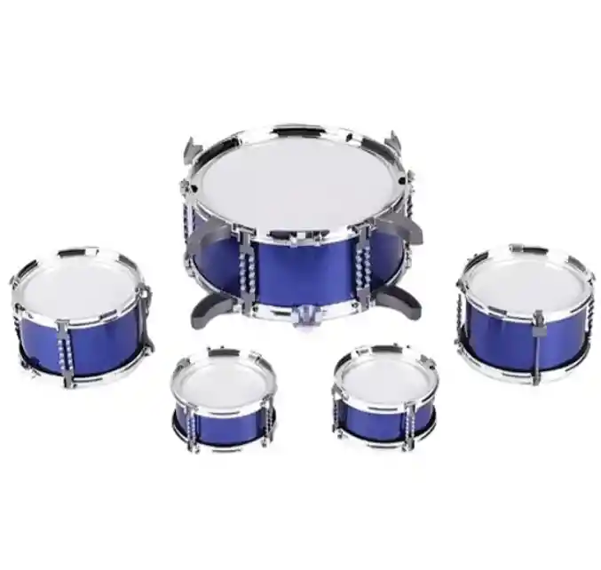 Bateria Musical Juguete Jazz Drum Niño 5 Tambores + Piso