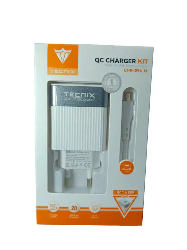 Cargador Micro Usb Carga 3.0 20w