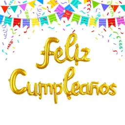 🎈✨ ¡celebra En Grande Con Estilo Dorado! ✨🎈 Globos Letras “feliz Cumpleaños” – Brilla En Tu Fiesta- Regalos Chic