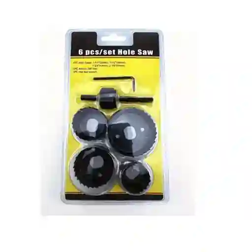 Set Sierra Copa Madera 6 Pzas Valprik