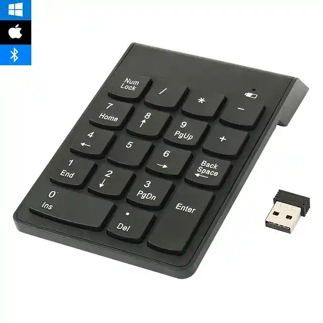 Teclado Numérico Bluetooth Mini