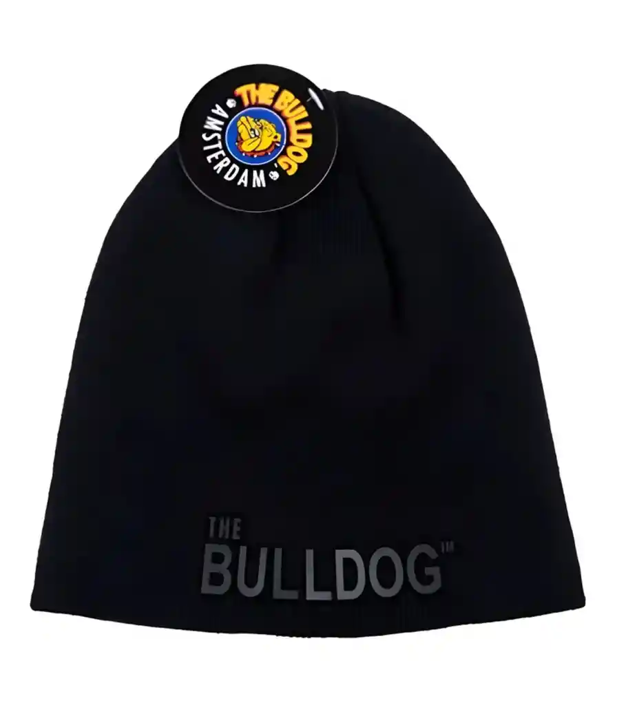 Gorro De Lana The Bulldog Amsterdam Negro