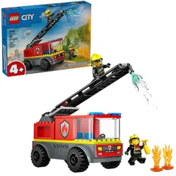 Lego City Camión De Bomberos Con Escalera