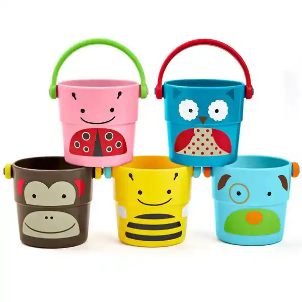 Juguete De Baño Cubetas Zoo Skip Hop