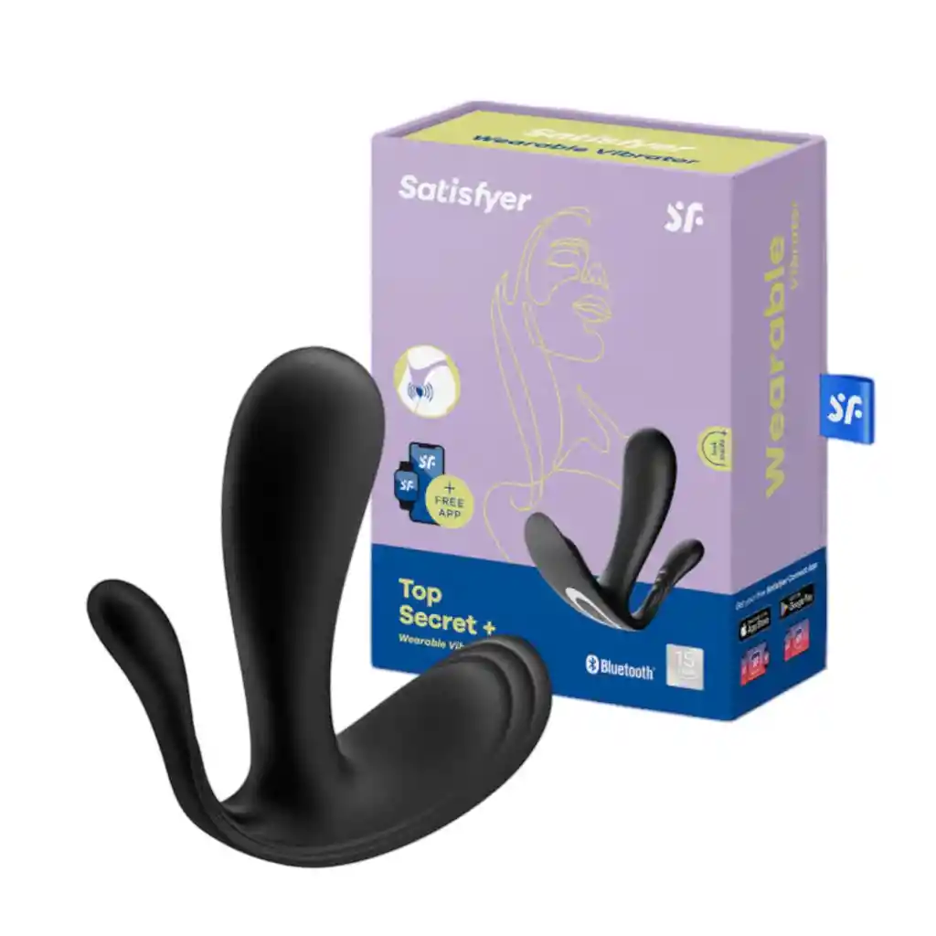Satisfyer Top Secret+ Con App Vibrador Doble Estimulación