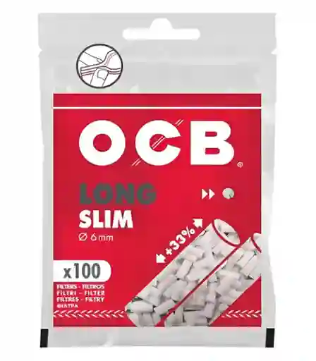 Filtros Ocb Slim Long 100 U 6mm