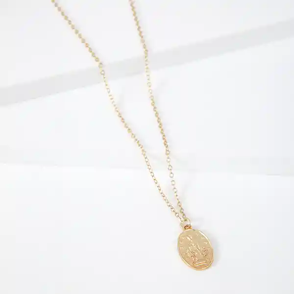 Collar Virgen Dorado Mujer Raindoor