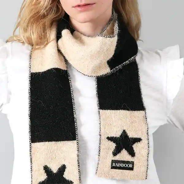 Bufanda Delgada Rayada Estrella Mujer Raindoor