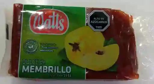 Dulce De Membrillo Watt's 250 G