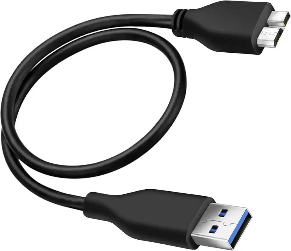Cable 1 Mt Micro Usb 3.0 3ft Para Disco Duro