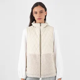 Chiporro Vest Acolchado Crudo Xs Mujer Raindoor