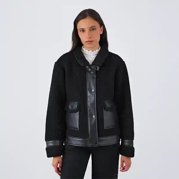 Chiporro Aviadora Pu Negra Xs Mujer Raindoor